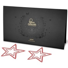 Tapa Mamilos Mimi Star Bijoux Indiscrets Vermelhos - PR2010324322