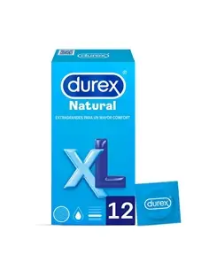 Preservativos Durex Natural Xl 12 Unidades - PR2010323976