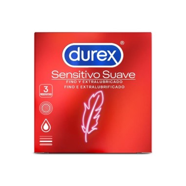 Durex Sensitivo Confort - 3 Unidades - PR2010308214