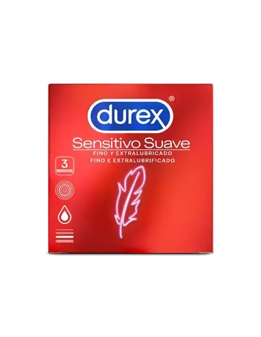 Durex Sensitivo Confort 3 Unidades - PR2010308214