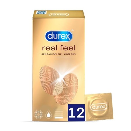 Preservativos Durex Real Feel 12 Unidades - PR2010313031