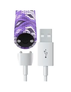 Bala Personalizada Recarregável Teste Roxa 10 Velocidades com carregador magnético - PR2010364961 2