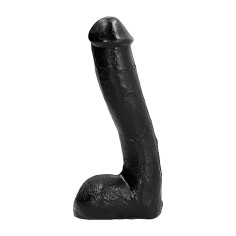 All Black Dildo Anal Preto 23Cm - PR2010349792