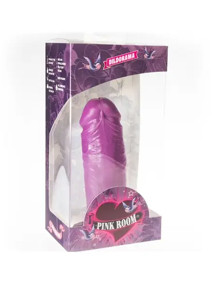 Pink Room Dael Realistic Dildo Purple 18,5 Cm - PR2010364322
