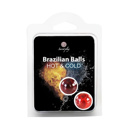 Bolas Lubrificantes Brazilian Balls Efeito Frio e Calor 2 X 4Gr #2 - PR2010345403