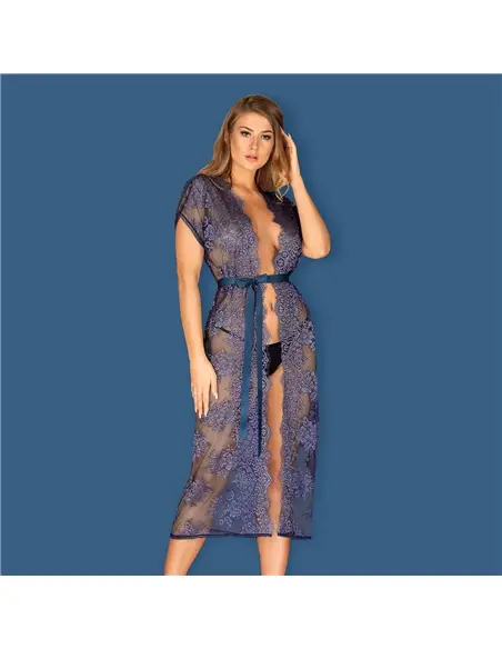 Robe Flowlace Obsessive Azul - 36-38 S/M - PR2010358998