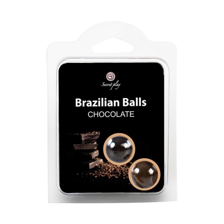 Bolas Lubrificantes Beijáveis Brazilian Balls Sabor a Chocolate 2 X 4Gr #2 - PR2010314266