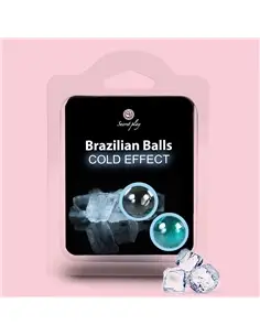 Bolas Lubrificantes Brazilian Balls Efeito Frio 2 X 4Gr - PR2010343820