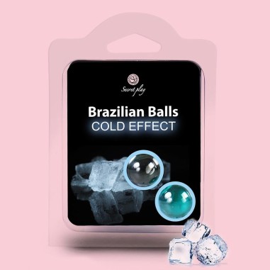 Bolas Lubrificantes Brazilian Balls Efeito Frio 2 X 4Gr - PR2010343820
