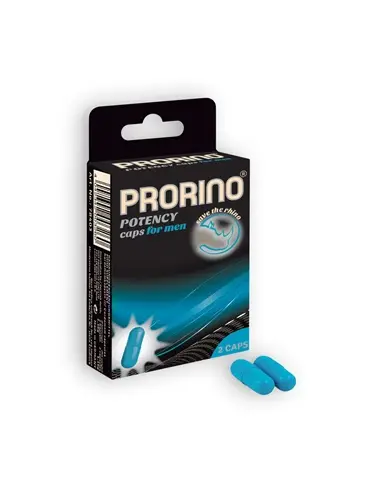 Cápsulas Estimulantes Prorino Potency Caps para Homem 2 Cápsulas - Azul - PR2010320986