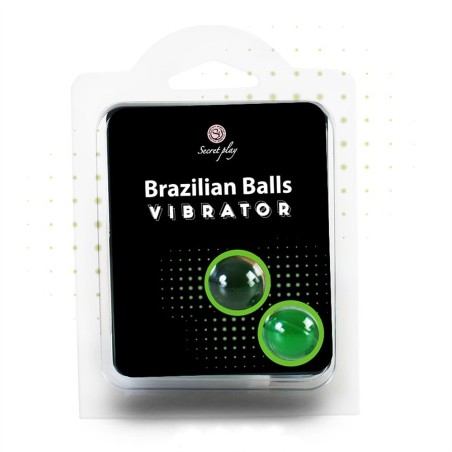 Bolas Lubrificantes Brazilian Balls Shock Efeito Vibrador 2 X 4Gr #1 - PR2010337569