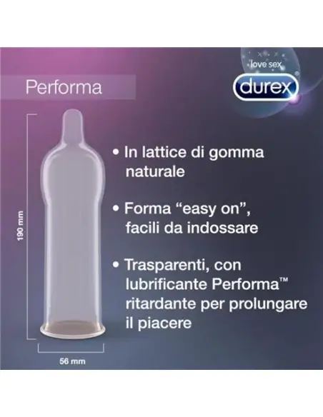 Preservativos Durex Performa - 6 Unidades - PR2010333982
