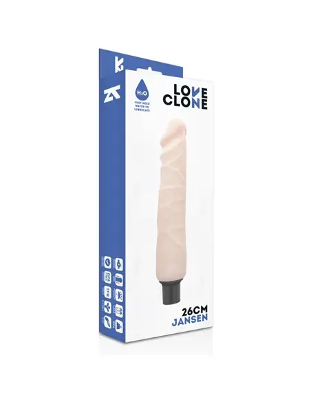 Loveclone Jansen Auto-Lubrificação Dong Carne 26Cm #2 - PR2010364279
