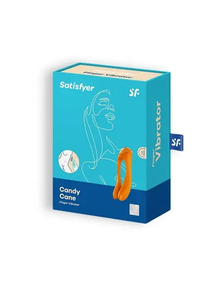 Vibrador Candy Cane Satisfyer Laranja #4 - PR2010366520