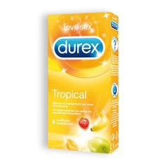Preservativos Durex Tropical - 6 Unidades - PR2010333979