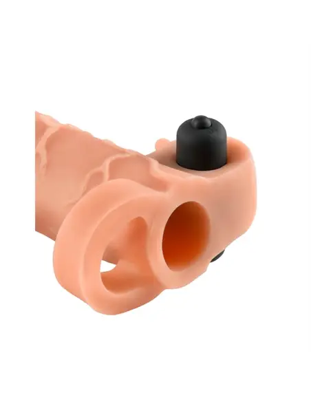 Manga Para O Pénis Vibrating Real Feel 1'' Branca #1 - PR2010325614