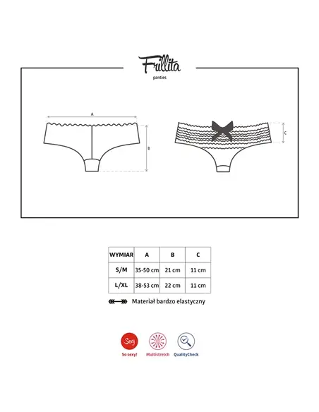 Cueca Frillita Obsessive - 36-38 S/M #3 - PR2010340367