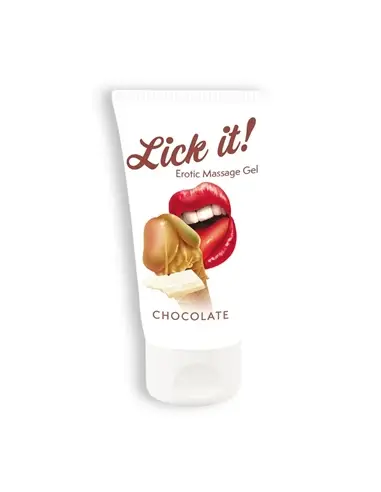 Lubrificante Beijável Lick-It Chocolate Branco - 50ml - PR2010366766