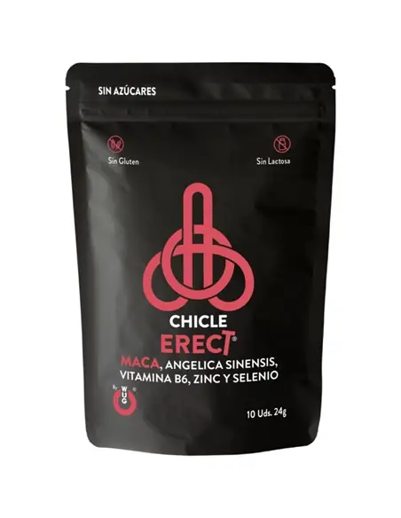 Pastilha Elástica Wug ERECT Potenciado de Ereção Caixa com 10 Pastilhas - PR2010368517