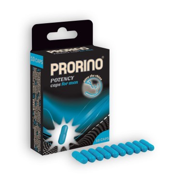 Cápsulas Estimulantes Prorino Potency Caps para Homem 10 Cápsulas - PR2010323241