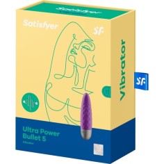 Bala Vibratória Ultra Power Bullet 5 Satisfyer Roxa - PR2010370996 2