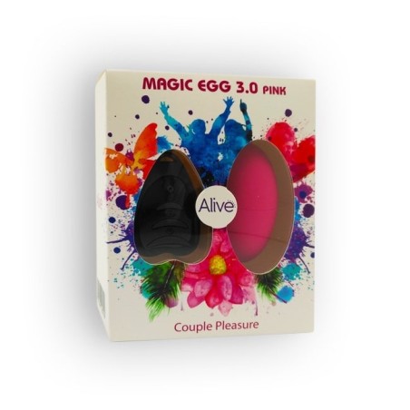 Ovo Vibratório Magic Egg 3.0 Alive Com Mini Comando Remoto - PR2010356000