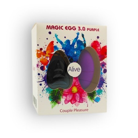 Ovo Vibratório Magic Egg 3.0 Alive Com Mini Comando Remoto - PR2010354190