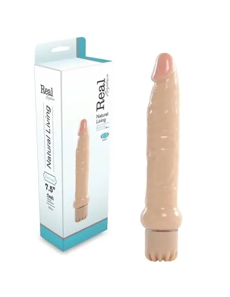 Vibrador Realístico Real Rapture Hurricane 7.5'' - PR2010322107