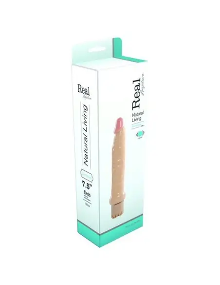 Vibrador Realístico Real Rapture Hurricane 7.5'' #1 - PR2010322107