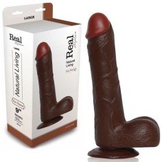 Dildo Realístico Real Rapture Fire Passion 9'' Negro - PR2010322051 2
