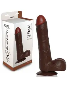 Dildo Realístico Real Rapture Fire Passion 9'' Negro - PR2010322051 2