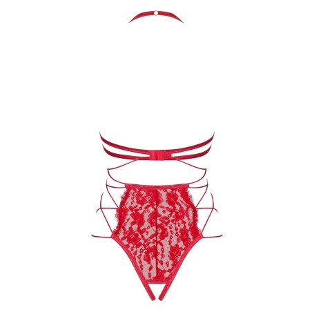 Body com Abertura Na Virilha Rediosa Obsessive Vermelho - 36-38 S/M #5 - PR2010369332