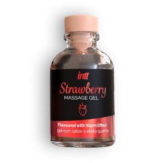 Gel de Massagem com Sabor a Morango Intt - 30ml - PR2010372388