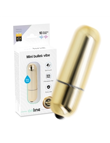 Mini Bullet Vibe Online - Dourado #3 - PR2010371782