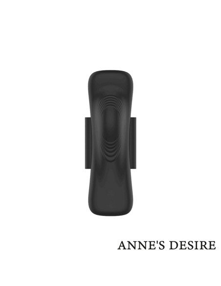 Vibrador de Cueca Anne S Desire Panty Pleasure Wirless Technology Wewatch Black - PR2010368313