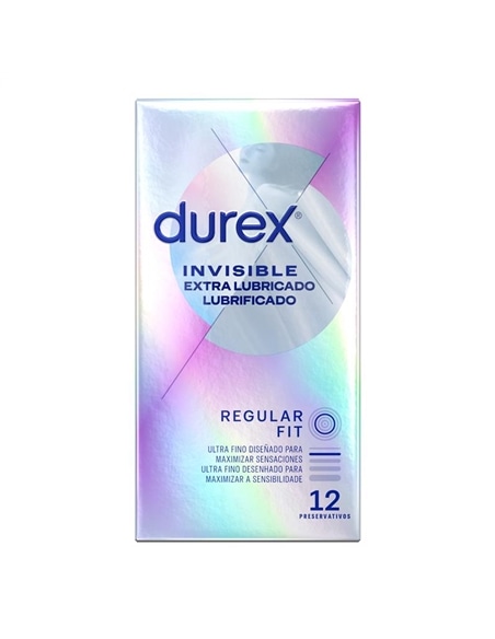 Durex Invisible Extra Fino Extra Lubrificado 12 Un - PR2010338781
