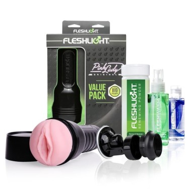 Pack Fleshlight Pink Lady Original Value Pack - Preto - PR2010337908