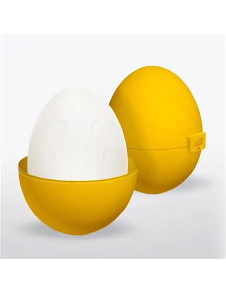 Ovo Masturbador Grovy Egg Elástico Amarelo UP&GO #2 - PR2010374497