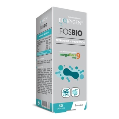 Biokygen Fosbio Prebiótico + Probiótico 30 Cápsulas - PR2010374914