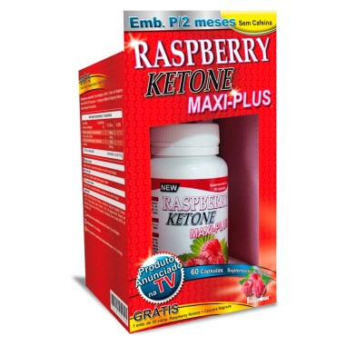 Raspberry Ketone Maxi-Plus 60 Cápsulas + 30 Comprimidos - PR2010375059