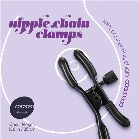 Pinças para Mamilos Nipple Chain Clamps Crushious #3 - PR2010375378