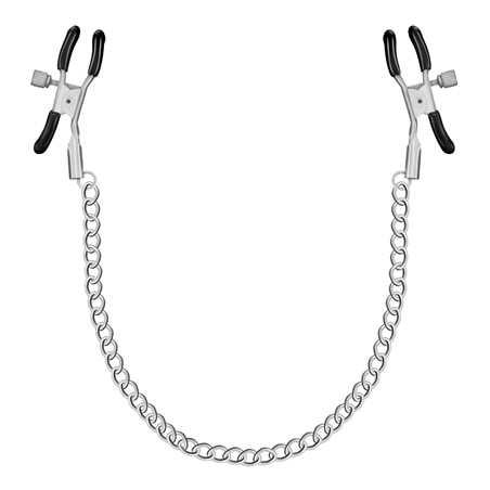 Pinças para Mamilos Silver Nipple Chain Clamps Crushious - PR2010371853