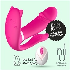 Estimulador com Controlo Remoto Fritz Crushious Rosa - PR2010376144