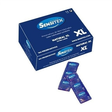 Preservativos Naturais Xl 144 Unidades Sensitex - PR2010375575