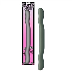 Dildo Duplo Sex Please! 18' Cinzento - SILVER - PR2010340185 2