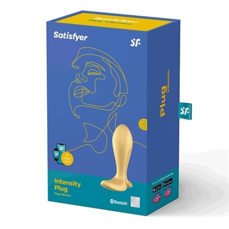 Intensity Plug com Connect App Satisfyer Dourado - PR2010377820