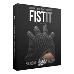 Luva Estimulante de Silicone Fist It Preta - Preto - PR2010346297