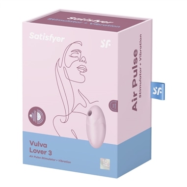 Satisfyer Vulva Lover 3 Air Pulse Estimulador e Vibrador - Rosa #2 - PR2010376767
