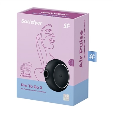 Estimulador Pro To Go 3 Preto Satisfyer #5 - PR2010375752