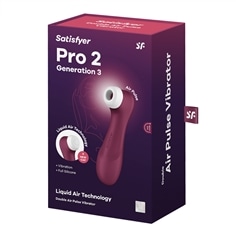 Satisfyer Pro 2 Generation 3 Liquid Air Technology - Vinho Tinto - PR2010377507 2